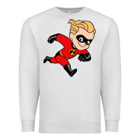 Oatmeal Heather incredibles Premium Sweatshirt - linhVisuals