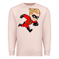 Pale Pink incredibles Premium Sweatshirt - linhVisuals