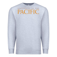 Heather Grey The university of the pacific Premium Sweatshirt - linhVisuals