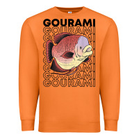 Carrot giant gourami fish 80's monster fish keeper tropical fish t shirt Premium Sweatshirt - linhVisuals
