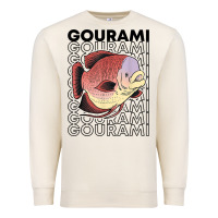 Sandshell giant gourami fish 80's monster fish keeper tropical fish t shirt Premium Sweatshirt - linhVisuals