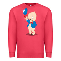 Cardinal porky pig Premium Sweatshirt - linhVisuals
