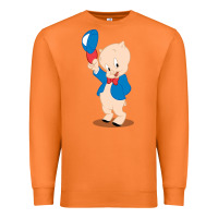 Carrot porky pig Premium Sweatshirt - linhVisuals