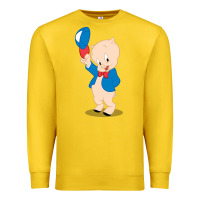 Lemon porky pig Premium Sweatshirt - linhVisuals