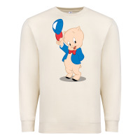 Sandshell porky pig Premium Sweatshirt - linhVisuals