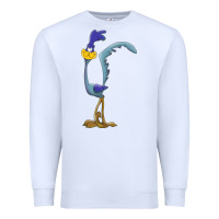White road runner Premium Sweatshirt - linhVisuals