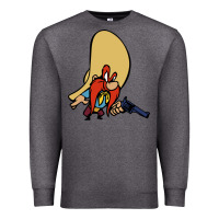 Charcoal Heather sam yosemite Premium Sweatshirt - linhVisuals
