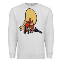 Dove Grey sam yosemite Premium Sweatshirt - linhVisuals