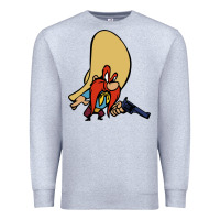 Heather Grey sam yosemite Premium Sweatshirt - linhVisuals