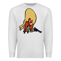 Oatmeal Heather sam yosemite Premium Sweatshirt - linhVisuals