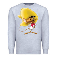 Heather Grey speedy gonzales Premium Sweatshirt - linhVisuals