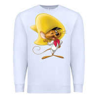 White speedy gonzales Premium Sweatshirt - linhVisuals