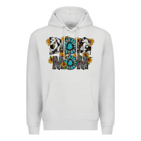 Dove Grey dog mom Premium Hoodie - RacoonDesign
