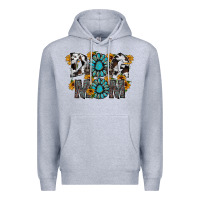 Heather Grey dog mom Premium Hoodie - RacoonDesign