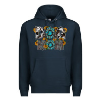Navy dog mom Premium Hoodie - RacoonDesign