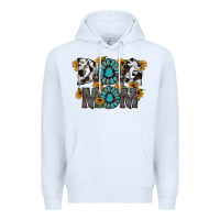 White dog mom Premium Hoodie - RacoonDesign
