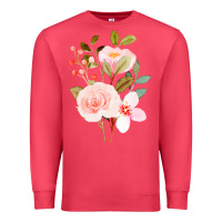 Cardinal Bouquet Floral Premium Sweatshirt - linhVisuals
