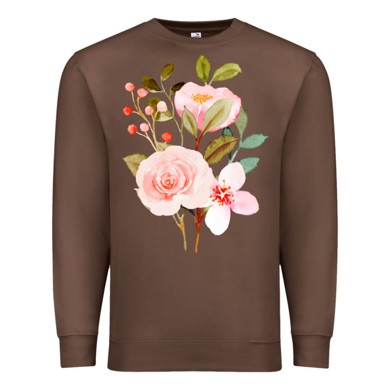 Bouquet Floral Premium Sweatshirt by linhVisuals | Teevron