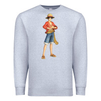 Heather Grey one piece Premium Sweatshirt - linhVisuals