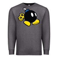 Charcoal Heather bomb Premium Sweatshirt - linhVisuals