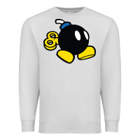 Dove Grey bomb Premium Sweatshirt - linhVisuals