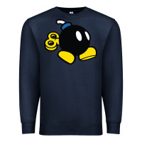 Navy bomb Premium Sweatshirt - linhVisuals