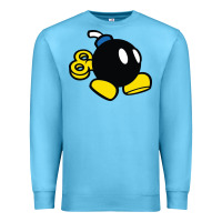 Ocean Blue bomb Premium Sweatshirt - linhVisuals