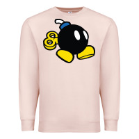 Pale Pink bomb Premium Sweatshirt - linhVisuals