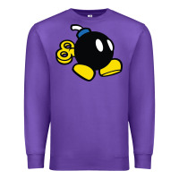 Purple bomb Premium Sweatshirt - linhVisuals