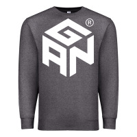 Charcoal Heather Gancube Premium Sweatshirt - linhVisuals