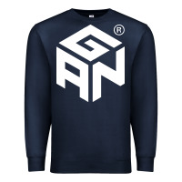 Navy Gancube Premium Sweatshirt - linhVisuals