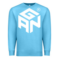 Ocean Blue Gancube Premium Sweatshirt - linhVisuals