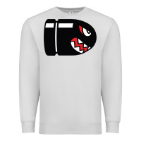 Dove Grey bullet bill Premium Sweatshirt - linhVisuals