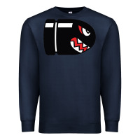 Navy bullet bill Premium Sweatshirt - linhVisuals