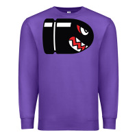 Purple bullet bill Premium Sweatshirt - linhVisuals