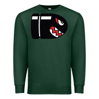 Sports Green bullet bill Premium Sweatshirt - linhVisuals