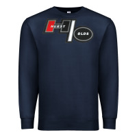Navy Hurst Old Premium Sweatshirt - linhVisuals