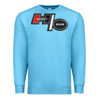 Ocean Blue Hurst Old Premium Sweatshirt - linhVisuals
