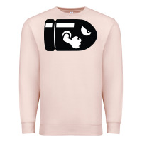 Pale Pink bullet bill Premium Sweatshirt - linhVisuals