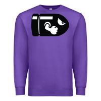 Purple bullet bill Premium Sweatshirt - linhVisuals