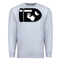 Heather Grey bullet bill Premium Sweatshirt - linhVisuals