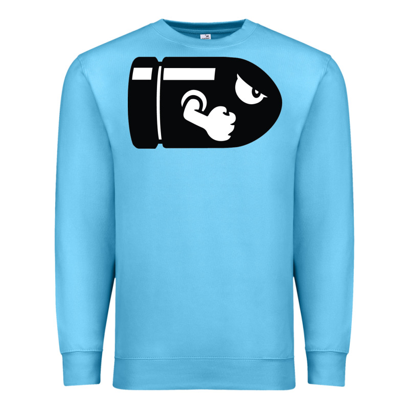 Bullet Bill Premium Sweatshirt by linhVisuals | Teevron