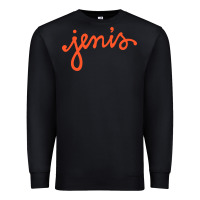 Black Jenis Ice Creams Premium Sweatshirt - linhVisuals