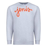 Heather Grey Jenis Ice Creams Premium Sweatshirt - linhVisuals
