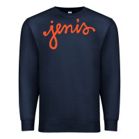 Navy Jenis Ice Creams Premium Sweatshirt - linhVisuals