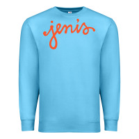 Ocean Blue Jenis Ice Creams Premium Sweatshirt - linhVisuals