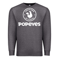 Charcoal Heather Popeyes Premium Sweatshirt - linhVisuals