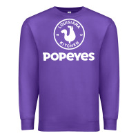 Purple Popeyes Premium Sweatshirt - linhVisuals