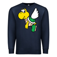 Navy koopa troopa Premium Sweatshirt - linhVisuals