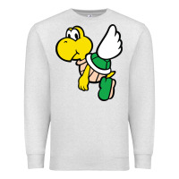 Oatmeal Heather koopa troopa Premium Sweatshirt - linhVisuals